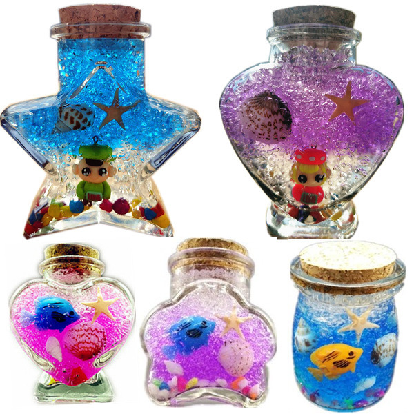 星空瓶套餐水晶珠泡大珠海洋宝宝吸水弹许愿瓶儿童手工diy