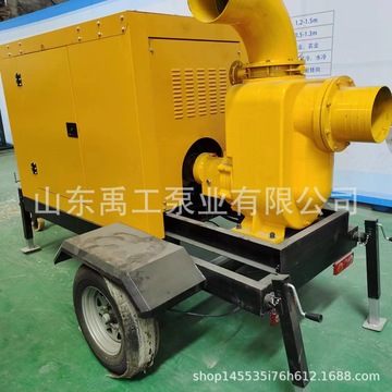 1000立方移动式防汛泵车 自吸式 无堵塞 抗洪排污高