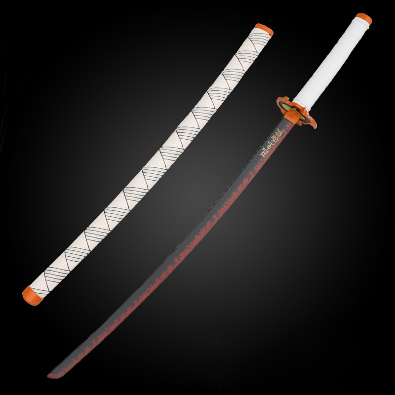 鬼灭之刃日轮刀我妻善逸蝴蝶忍炭治郎炼狱富冈合金道具cos未开刃