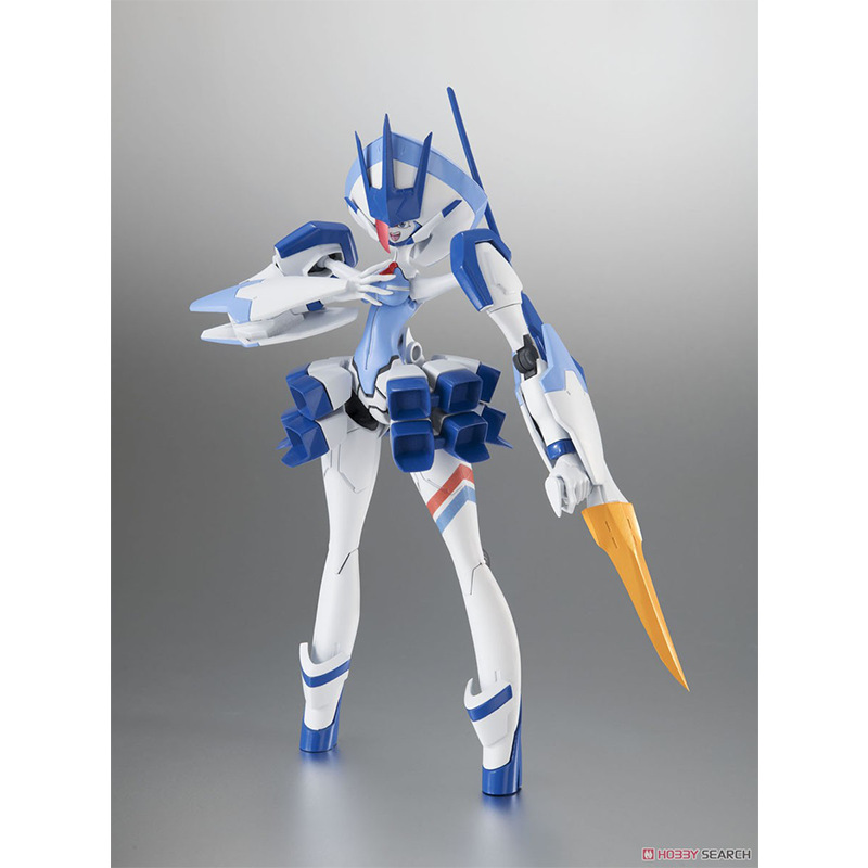 万代robot魂 244 国家队 翠雀号 弗兰克斯队长机 可动成品手办