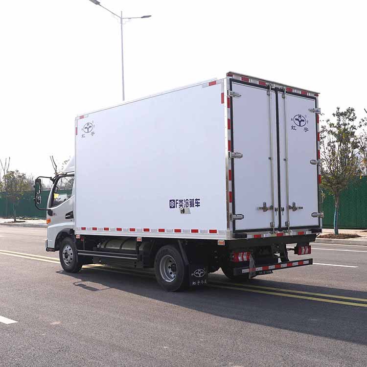5吨油气冷藏车 蓝牌速冻鸡鸭鱼冷冻车 市内配送水果生疏保温车