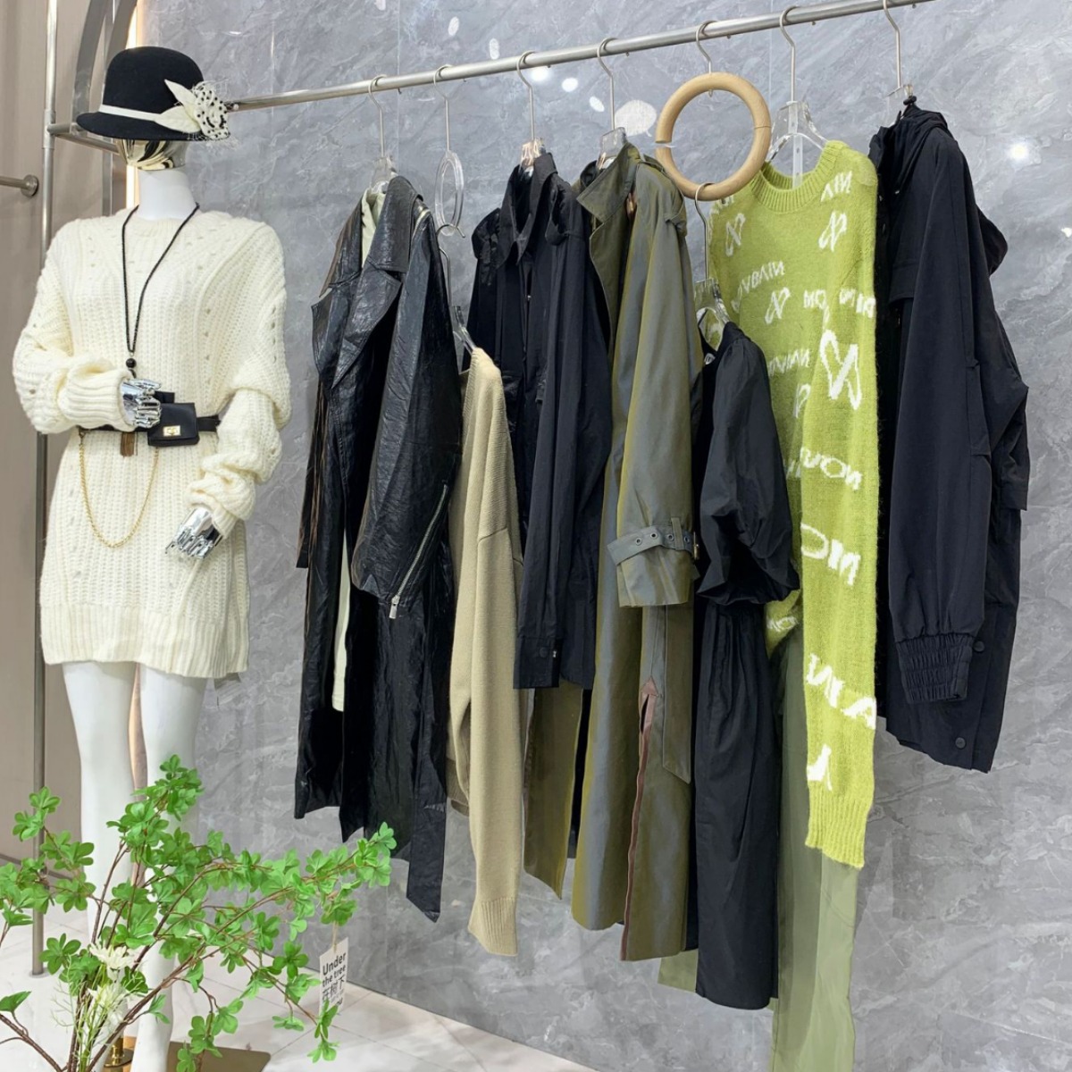 movbain潮流街头女装春装品牌撤柜女装走份货源g家尾款清货女装