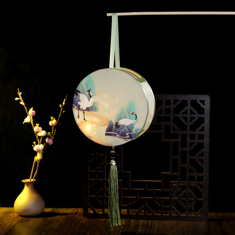 中秋节元宵复古灯笼古风diy制作宫灯花灯手提灯笼道具新年喜庆用