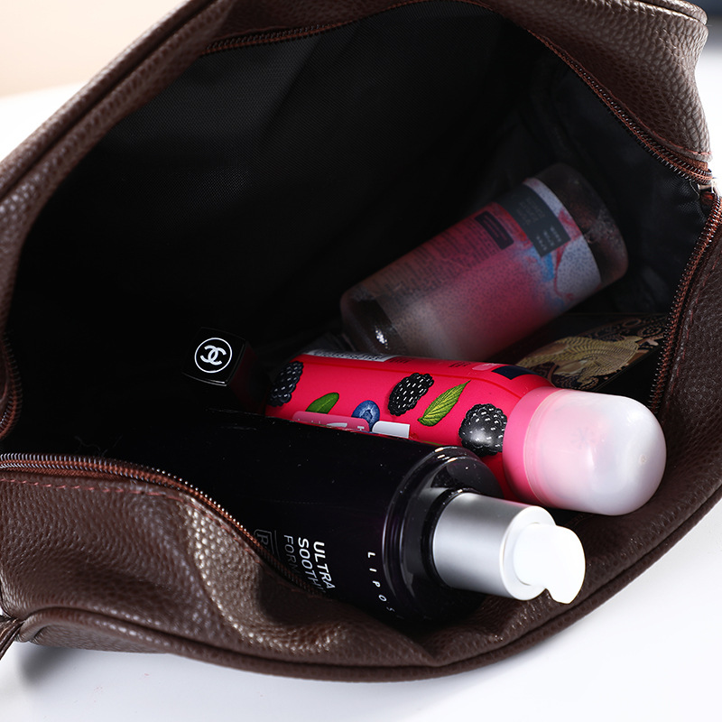 New Style Online Influencer Fashion Trendy Cosmetic Bag Portable Toiletry Bag Portable Storage Bag Travel Lipstick Organizing Bag