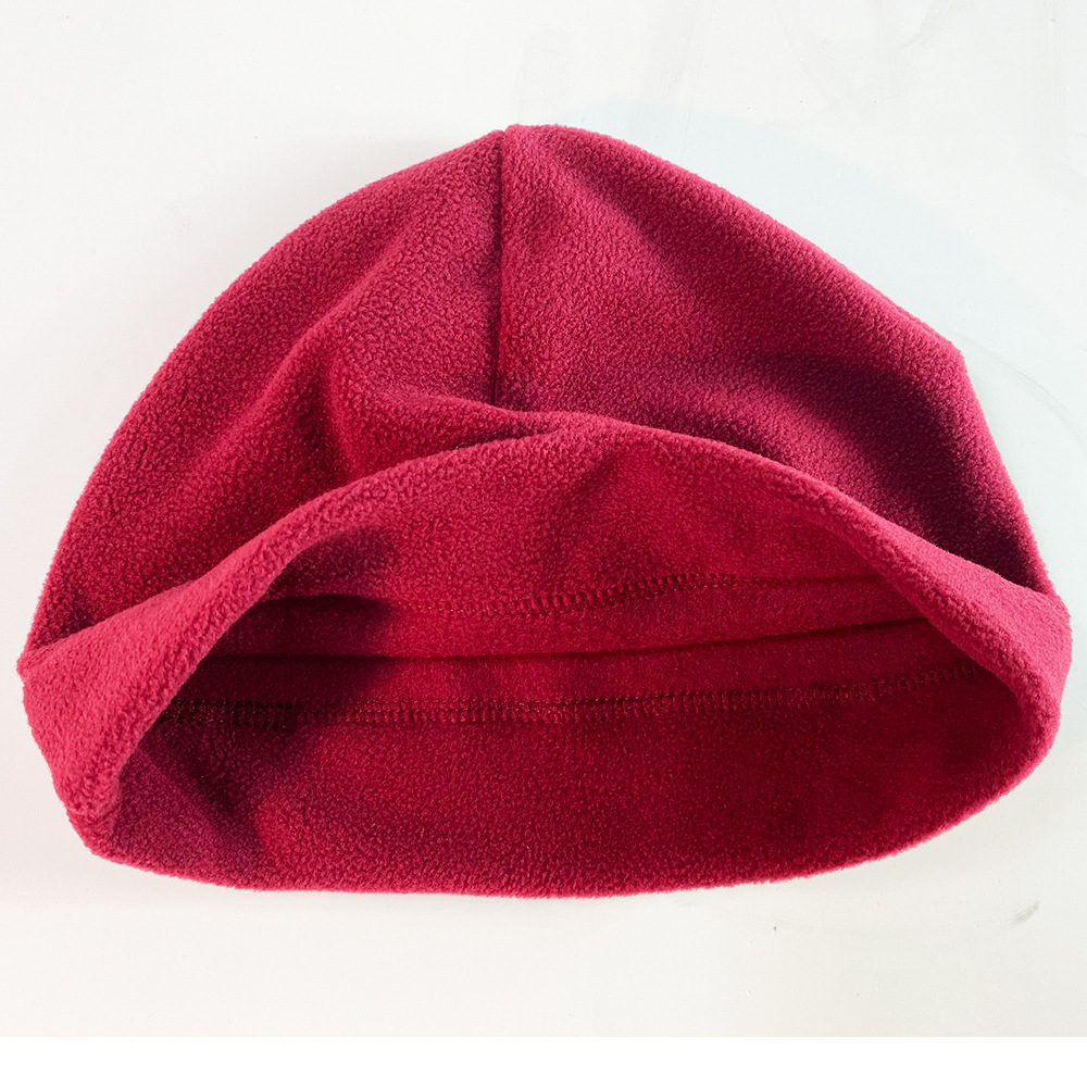 冬季新款摇粒绒保暖帽子户外骑行战术头巾长尾帽跨境货源