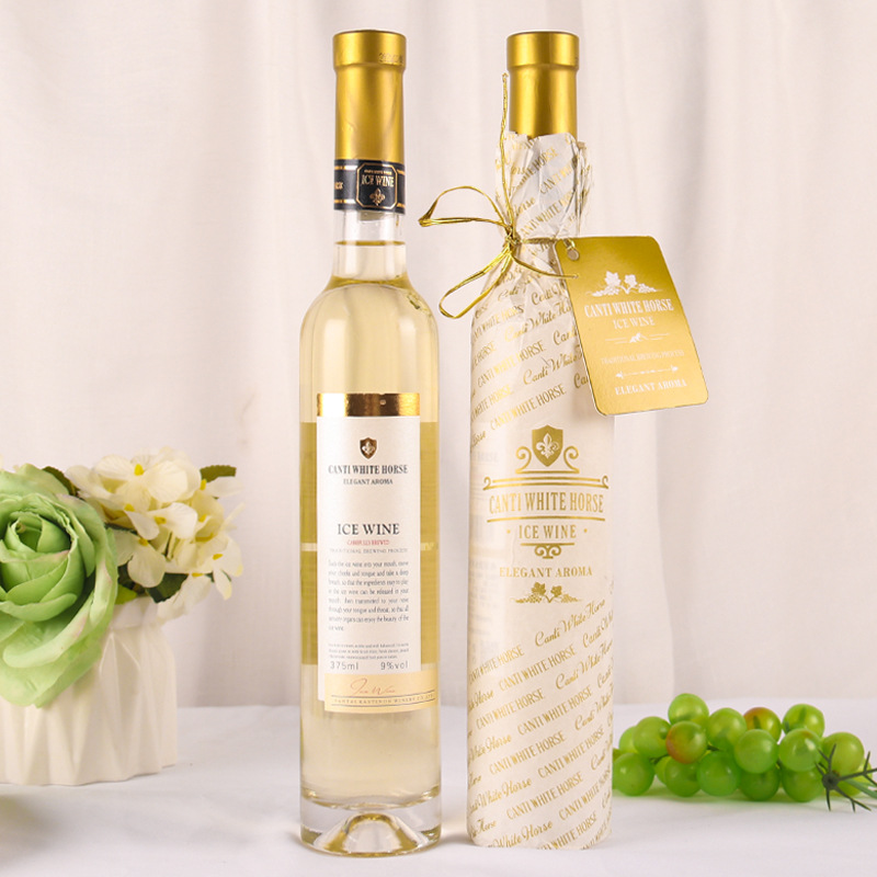 oem贴牌定制冰酒女士甜酒冰白甜葡萄酒375ml起泡酒红酒香槟批发