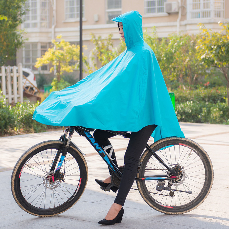 时尚雨衣雨衣自行车雨披时尚男女骑行雨衣学生单车雨披轻柔软结实