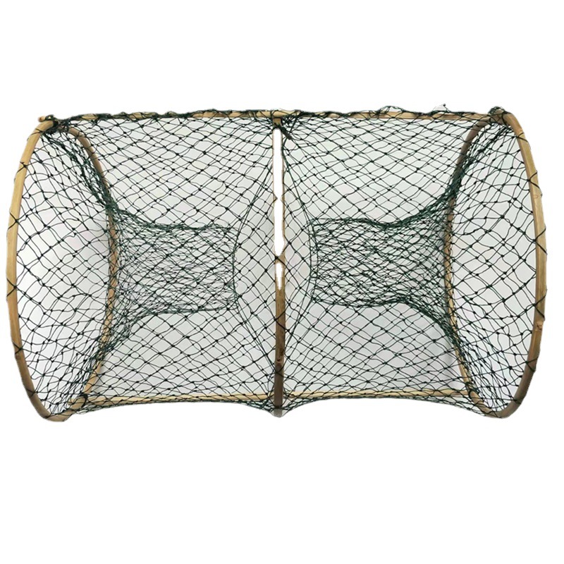 捕鱼笼花篮鲫鱼网笼黑鱼笼甲鱼笼捕渔网自动折叠抓鱼工具花蓝鱼笼