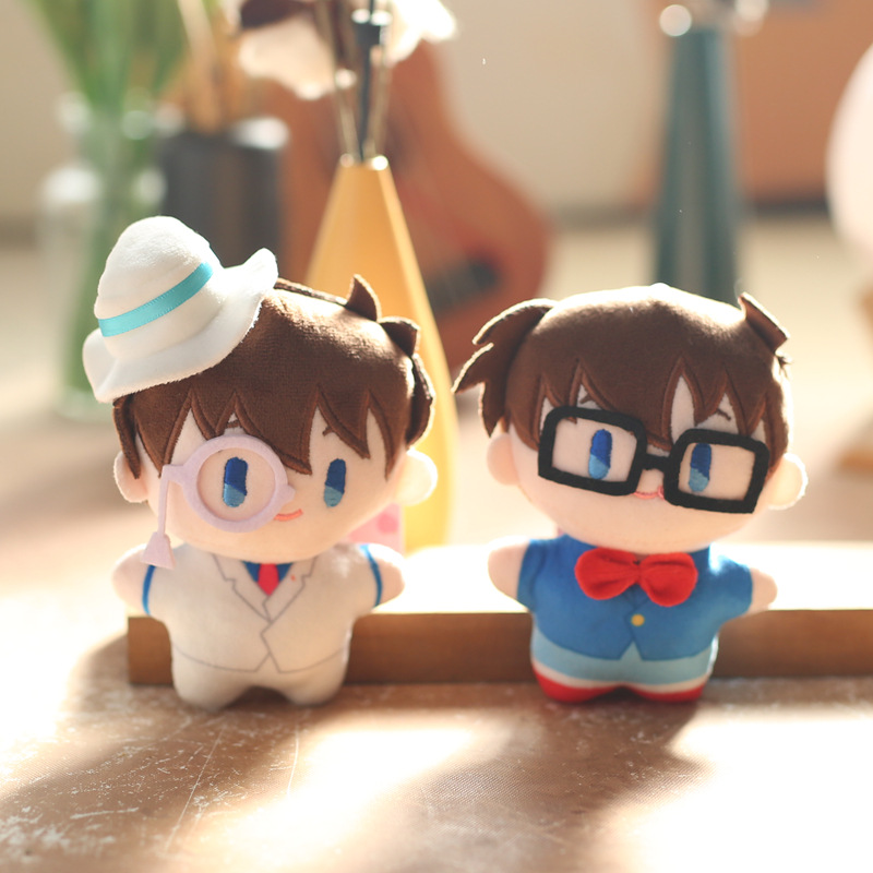 可爱萌侦探柯南基德小挂件毛绒玩具公仔卡通包包挂饰钥匙扣布娃娃