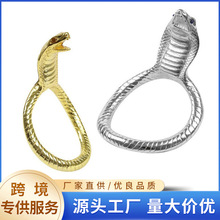 锌合金蛇头锁精环阴囊负重环束缚延时器具锻炼金属阴茎环男性用品