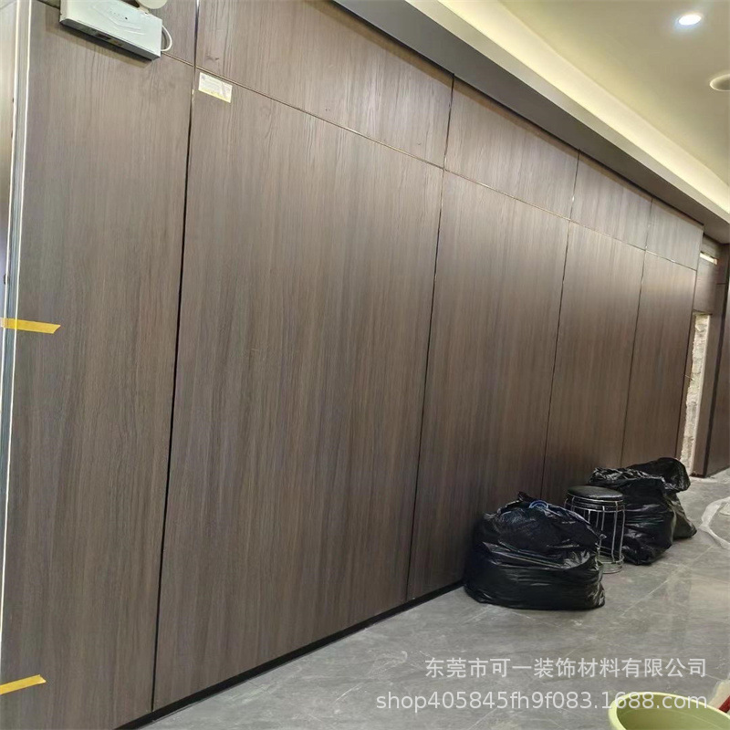 竹炭碳晶饰面板竹木纤维护墙板办公室装饰酒店家装实心木饰面批发