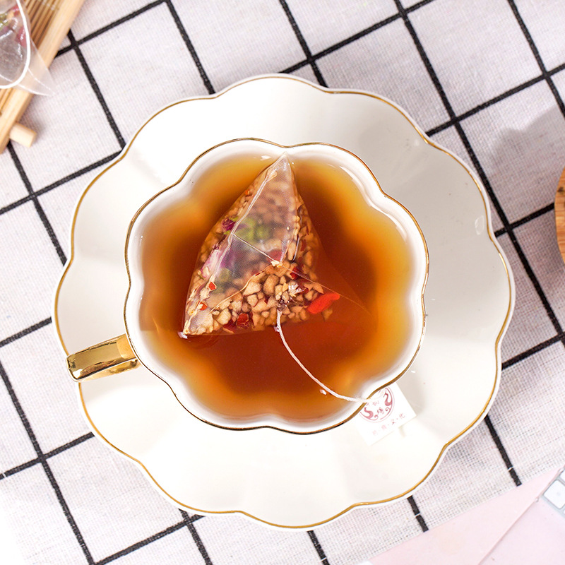 红枣黑糖枣姜茶老姜汤茶组合花草茶三角茶包泡茶现货批发一件代发