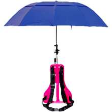 头顶采茶雨伞可背式遮阳伞户外热卖双肩防紫外线钓鱼折叠太晴黑胶