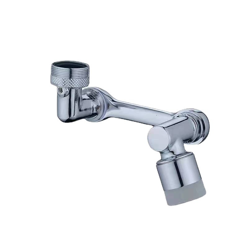 1080 Degree Universal Faucet Sprinkler Wash Basin Mechanical Arm Universal Rotating Faucet Splash-Proof Bubbler Water Tap