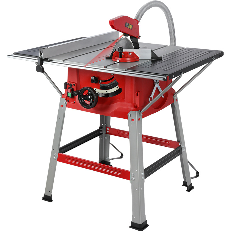 台式切割机10寸多功能无尘台锯精密推台锯小型开料木工电锯裁板锯