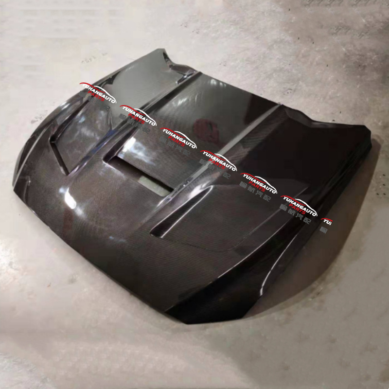 汽车配件 适用于mustang野马2016款碳纤维改款车盖