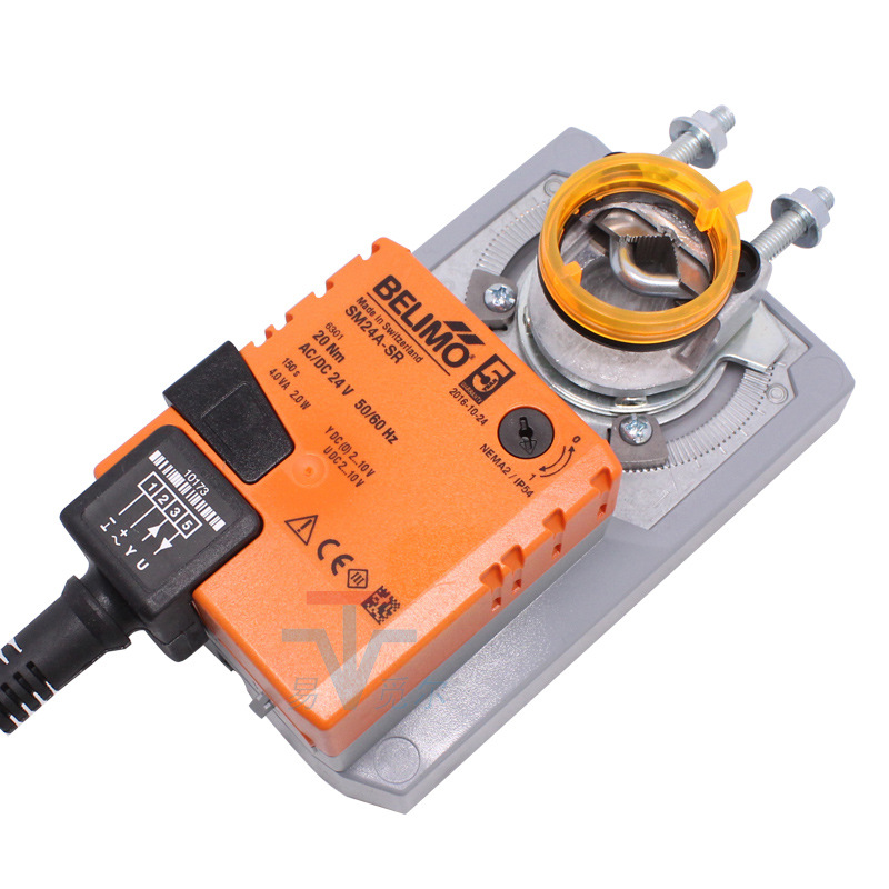 搏力谋belimo风阀执行器 sm24a-sr smu24-sr 模拟量风门驱动器