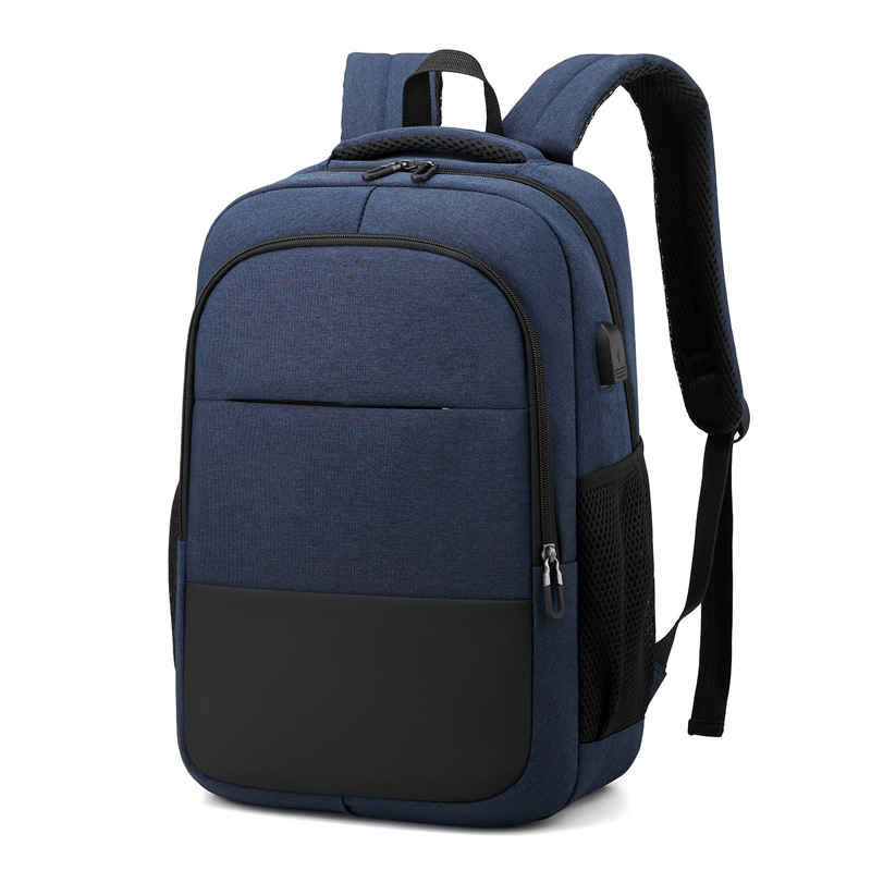 Large Capacity Men's Backpack Backpack Business 2022 New Waterproof Fashion Nylon USB Charging Casual Computer Bag