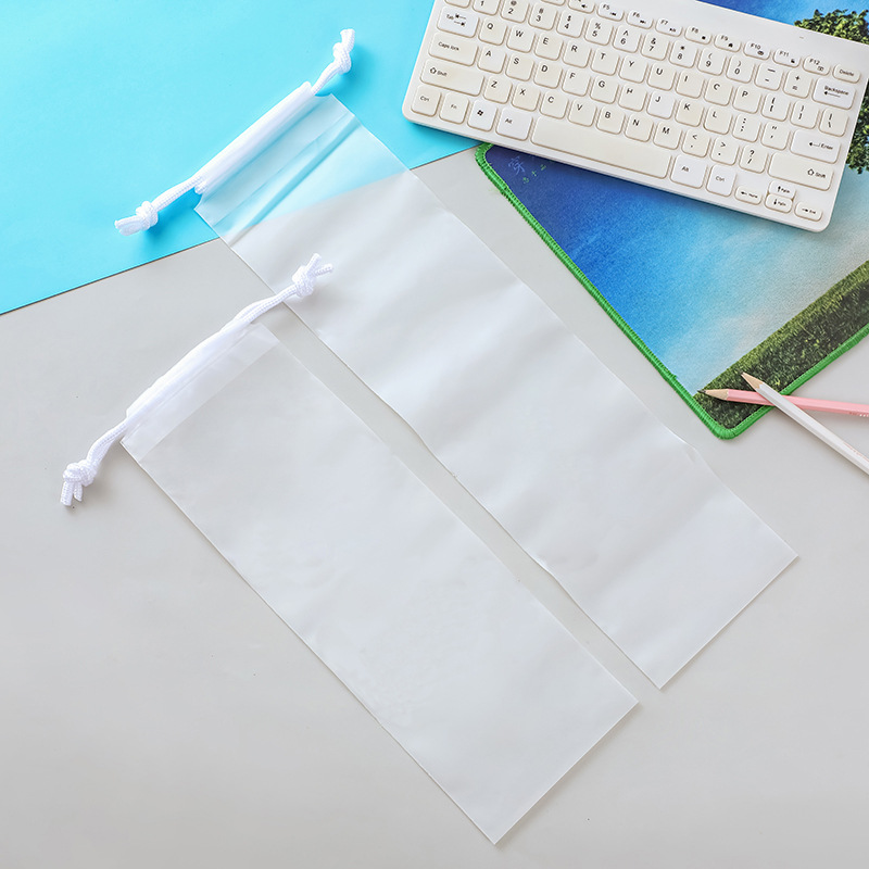 湿雨伞收纳袋束口防水袋脏衣袋旅行随身内衣雨伞套防潮袋简约磨砂