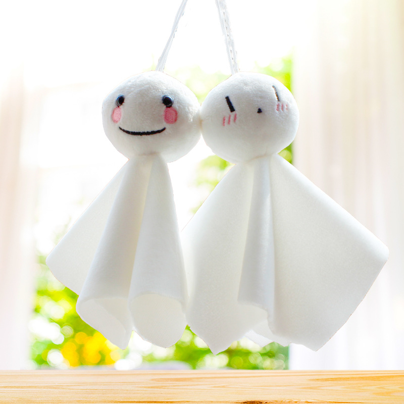 日系卡通晴天娃娃毛绒公仔 雨伞挂件情侣摆件布娃娃 包汽车钥匙扣