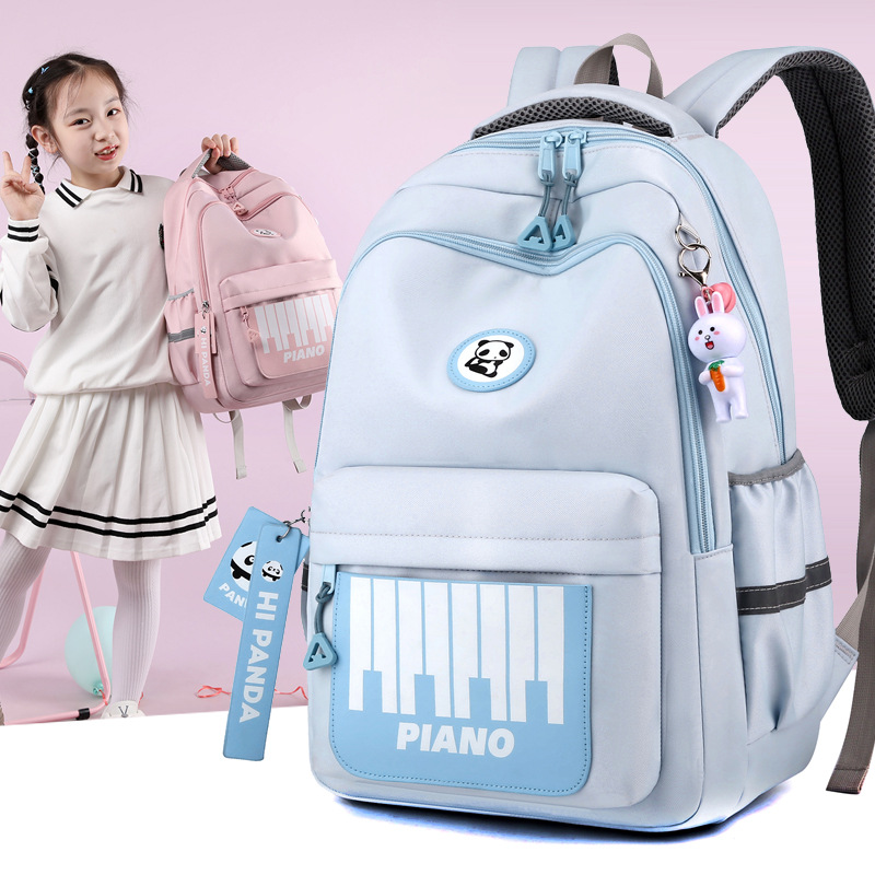 New Lightweight Children's Schoolbag Primary School Girls Junior High School Backpack Trendy Backpack