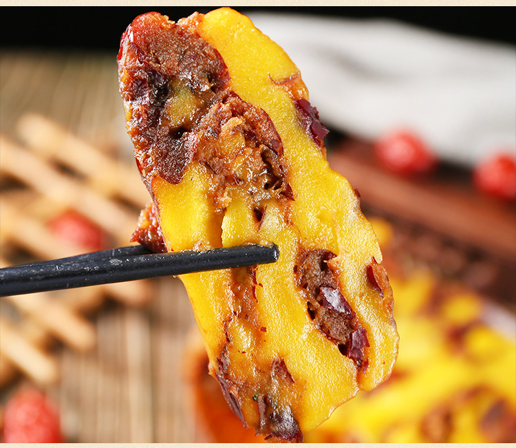 山西阳泉特产大黄米面枣糕手工黏糕糯米切糕年糕粗粮真空装