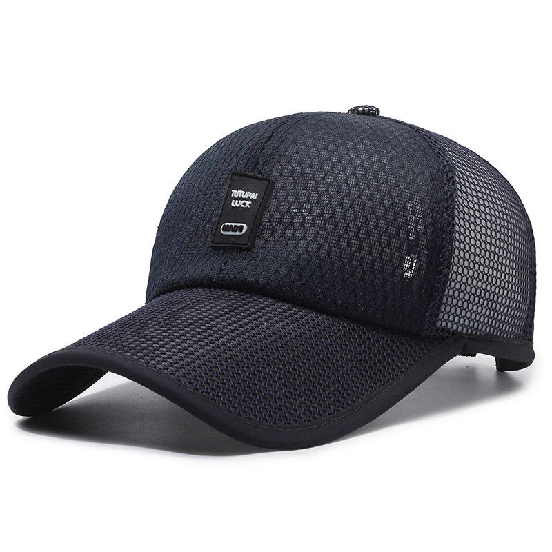 Hat Men's Summer Peaked Cap Outdoor Sun Protection Sun Hat Men's Breathable Cool Sun Hat Sunhat for Fishing Baseball Cap