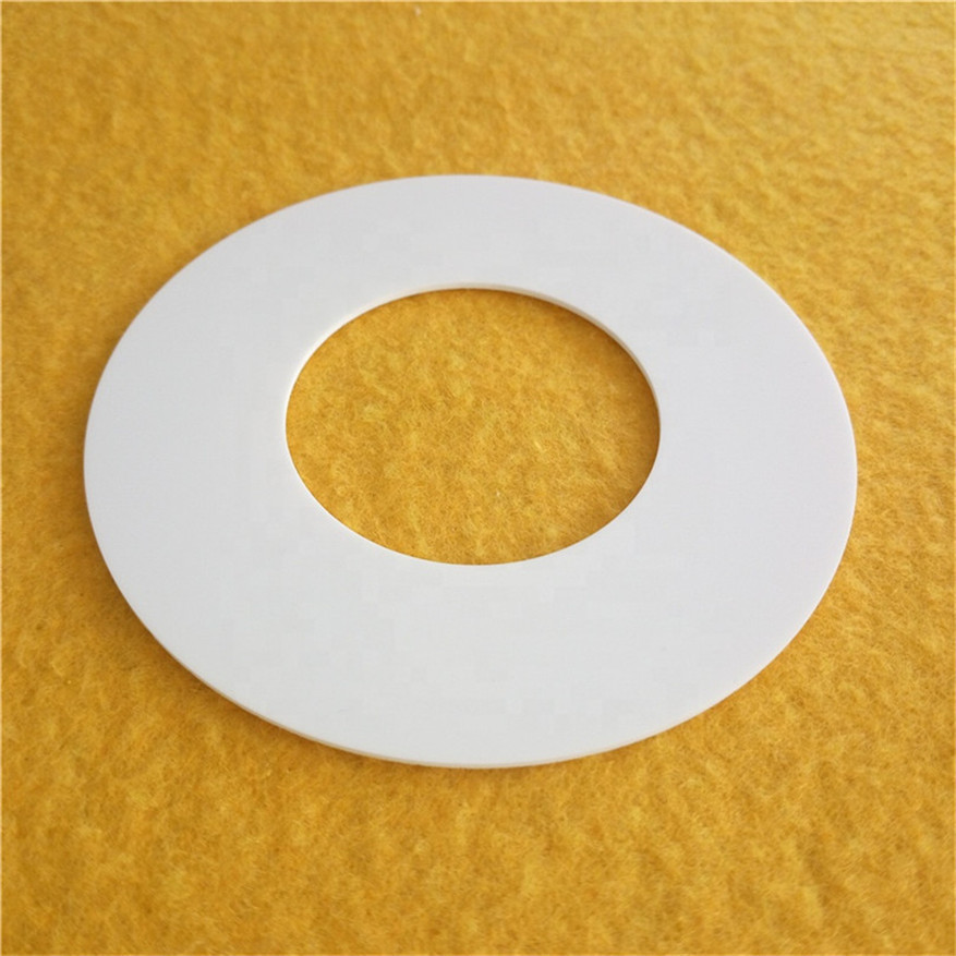 96瓷片氧化铝陶瓷片绝缘陶瓷环耐磨氧化铝陶瓷基片