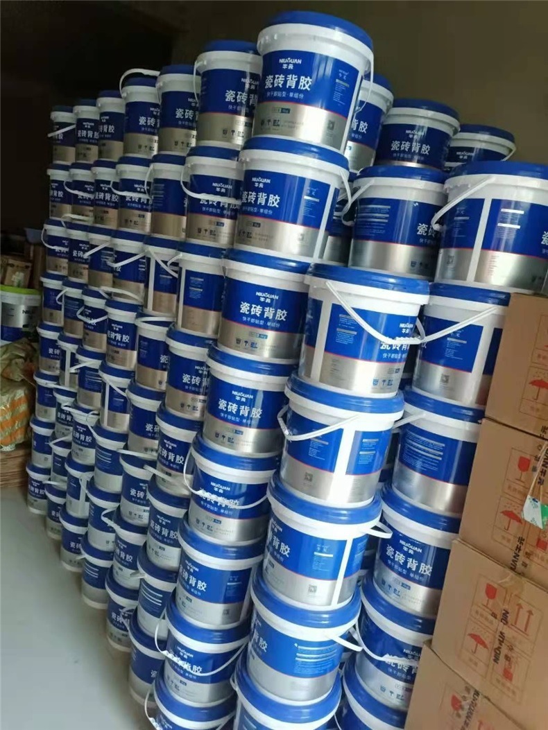 牛元瓷砖背胶强力墙砖粘接剂玻化砖粘合剂地砖磁砖背涂胶4公斤
