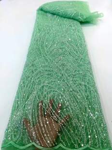 尼日利亚棉布非洲刺绣蕾丝面料swiss high quality cottonmn1925