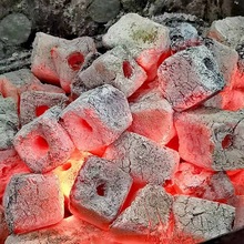 60斤围炉煮茶户外烧烤炭高温竹炭烤肉木碳无烟环保木炭烧腊炭烤肉