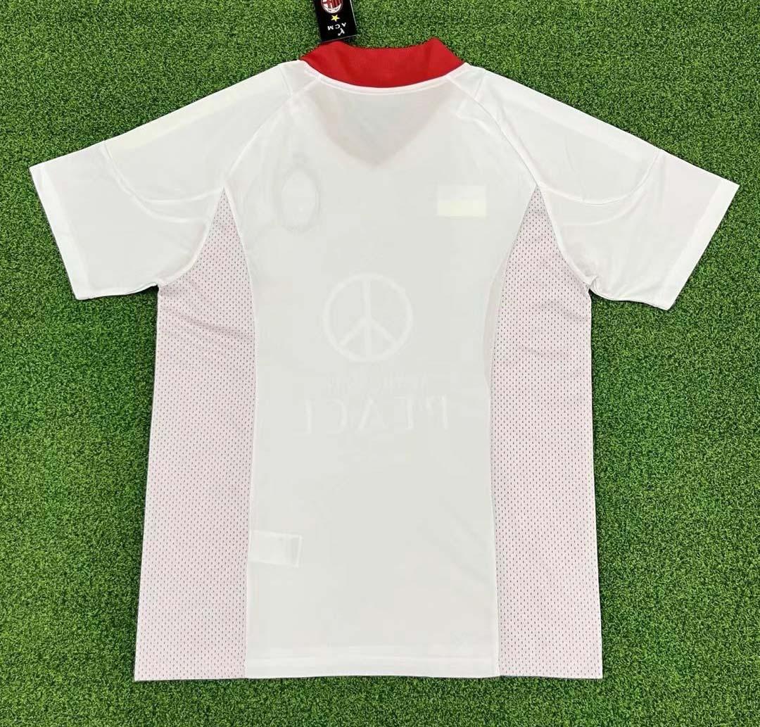 22-23ac米兰球衣乌克兰特别版 舍甫琴科for ukraine纪念版足球服