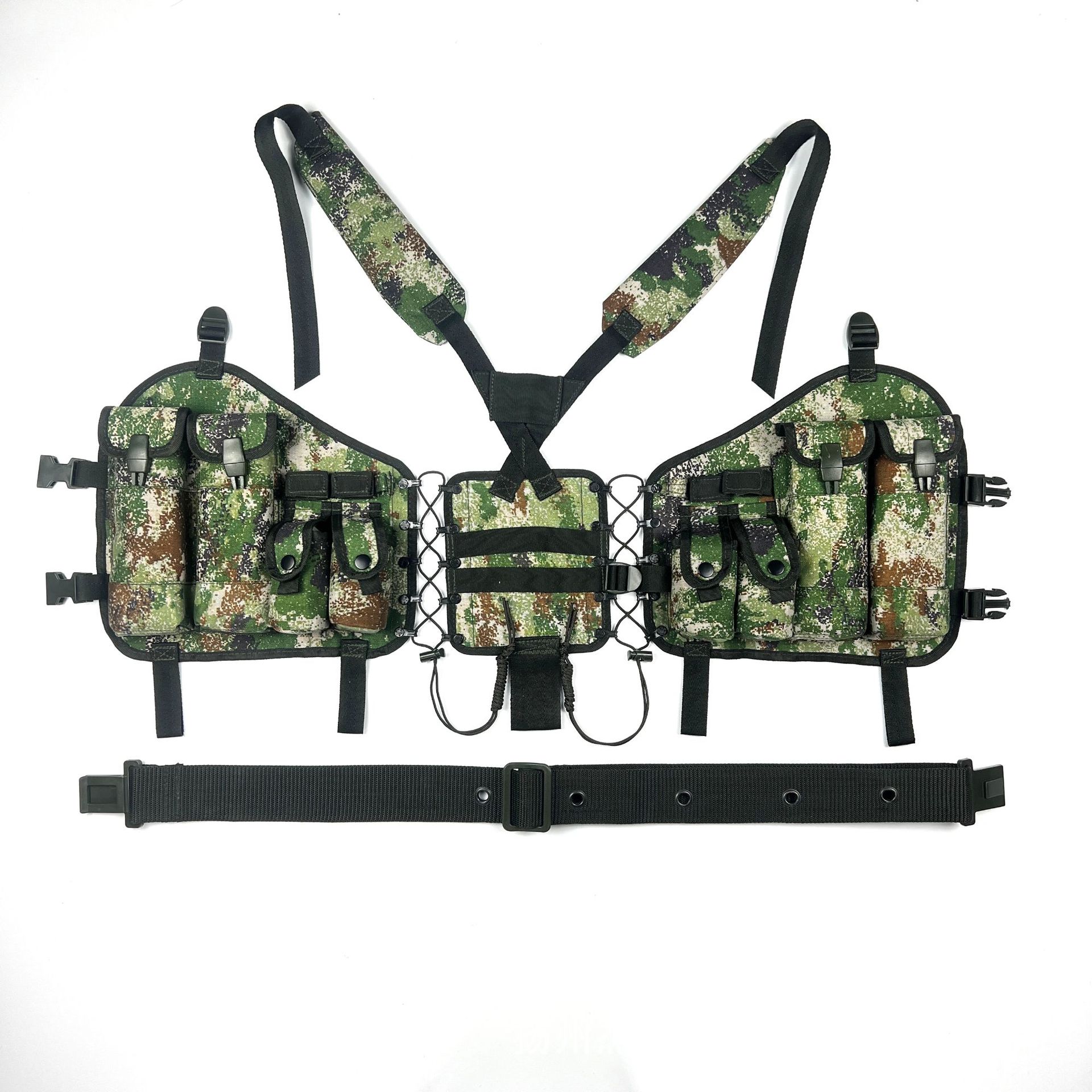 厂商批发单兵战斗携行具 战术背心95子弹袋轻量化星空新款背心