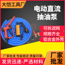 便携式小型12V/24V电动抽油泵抽水泵带220V转换器 厂家现货供应