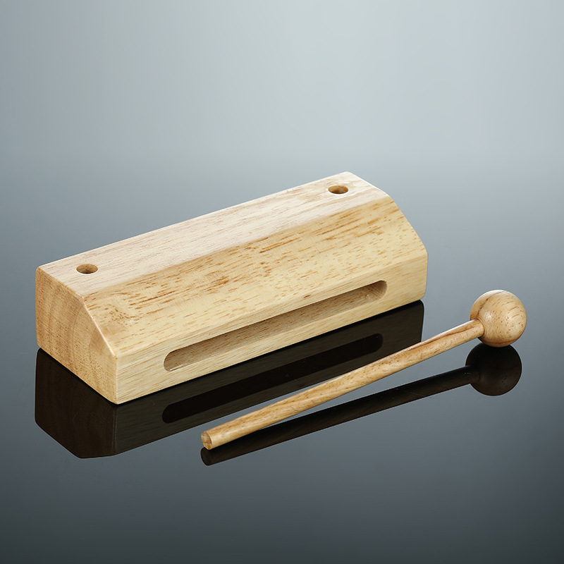 高低梆子批发 放心品质乐器 亲子早教奥尔夫乐器 木制龙头梆子