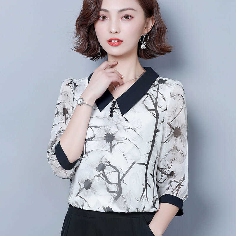 七分袖打底衫蕾丝图片