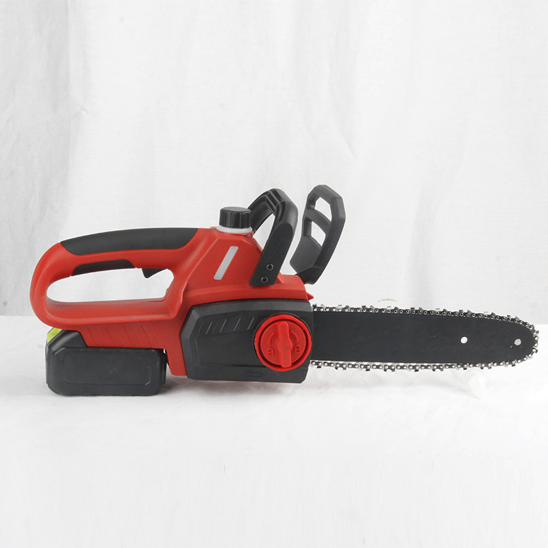 充电式电锯户外锂电电锯家用小型手持锯柴电链锯锯树手电锯伐木锯