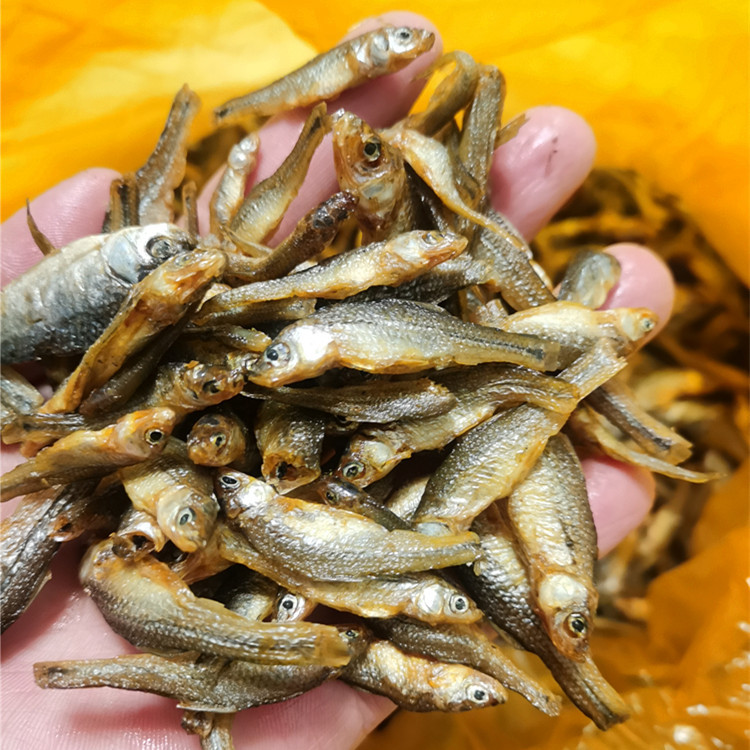 湖南农家小河鱼火焙鱼小鱼仔弄子鱼淡水嫩仔小干鱼自制毛毛鱼干货