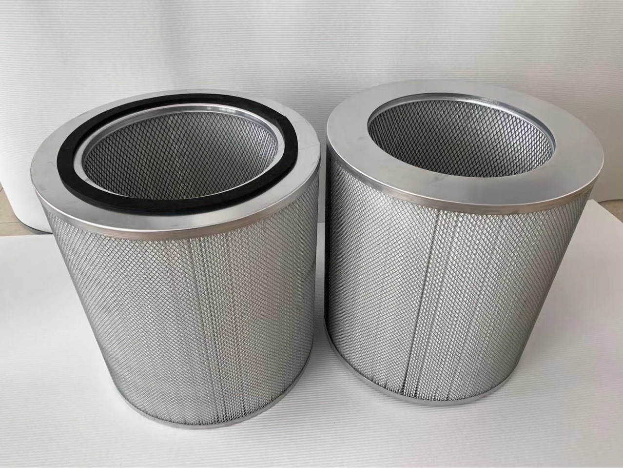 空调不锈钢圆柱形高效防水管道空气大网孔椭圆过滤网