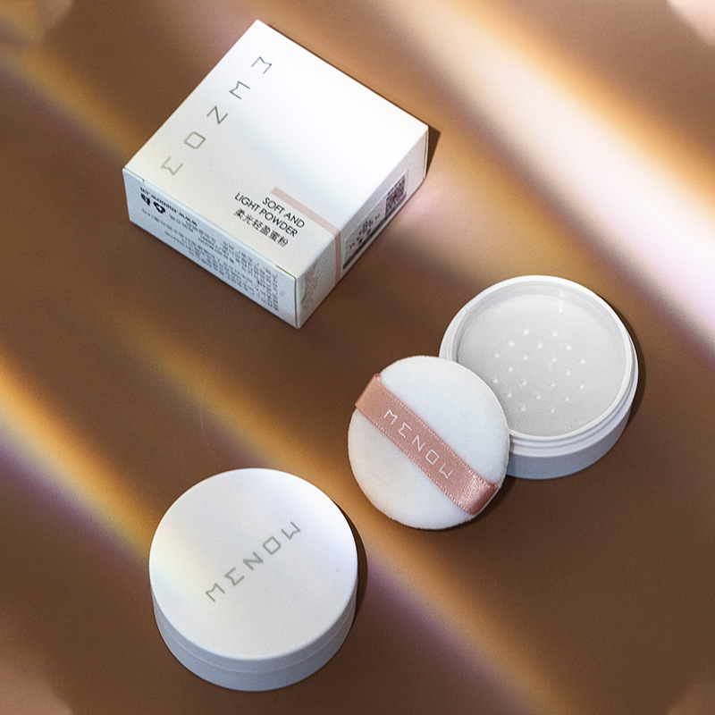 【清仓】美诺小时光散粉 轻盈透气均匀肤色雾面妆感定妆蜜粉 批发