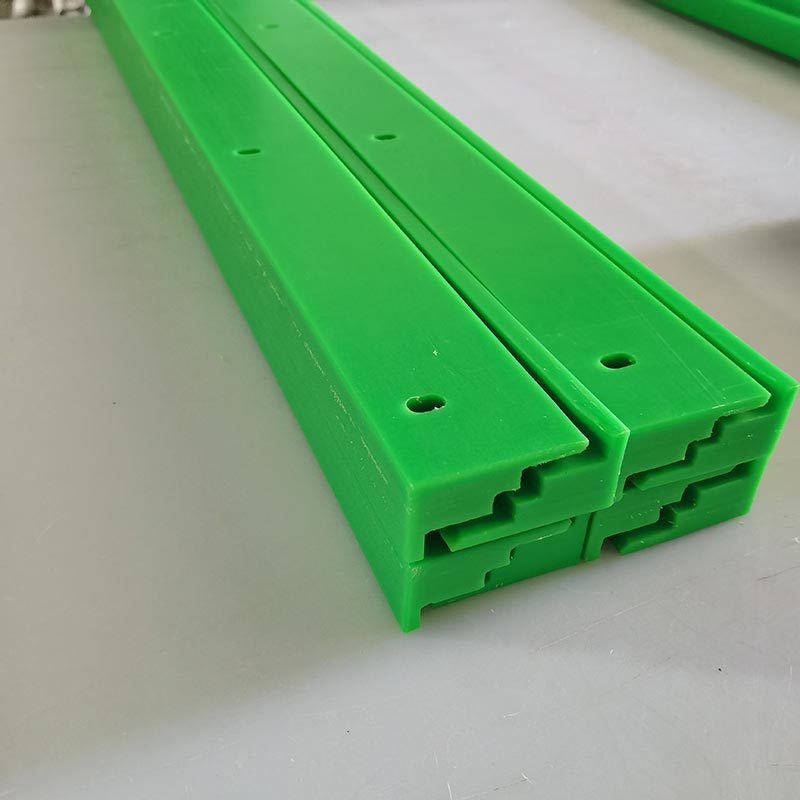 聚乙烯链条导轨v型塑料直线导轨槽超高分子量环形尼龙链条导轨