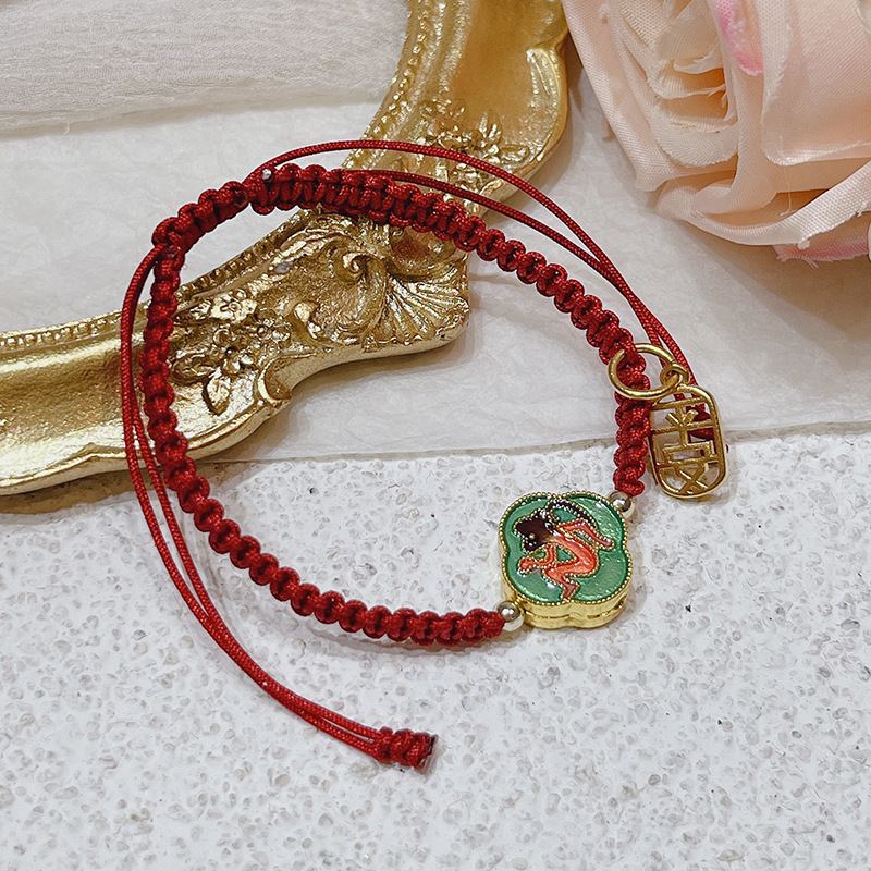十二生肖手链红绳手链手工编织男女同款手链情侣新年礼物闺蜜手链