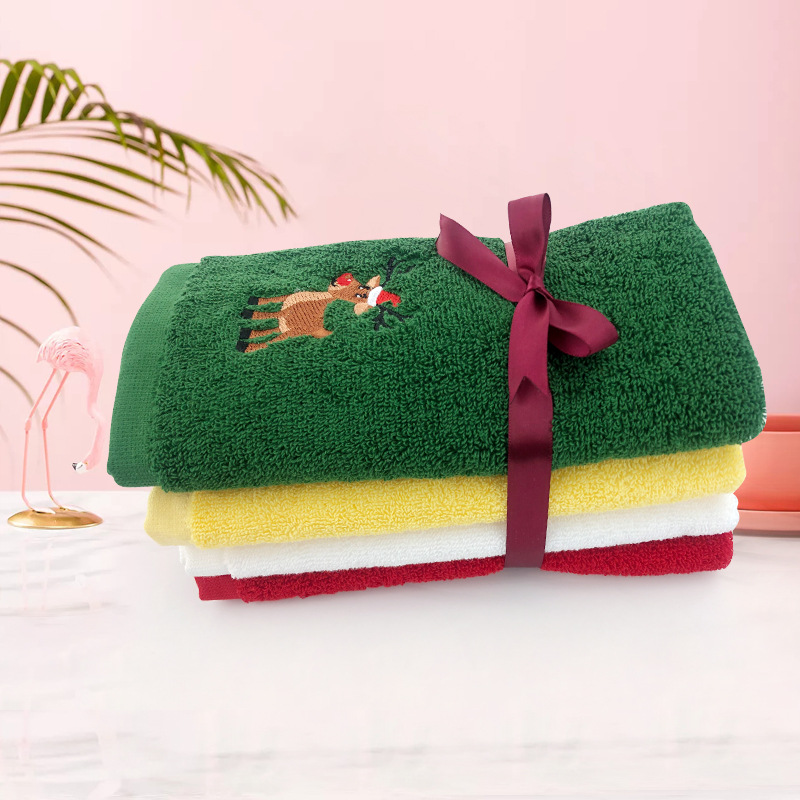 Christmas Gift Towel Christmas Towel Christmas Towel Children's Towel Holiday Style Gift Towel Custom Logo