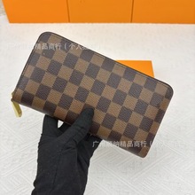 外贸高品质N60017钱包钱夹单拉链男女通用长款多卡位证件卡包手包