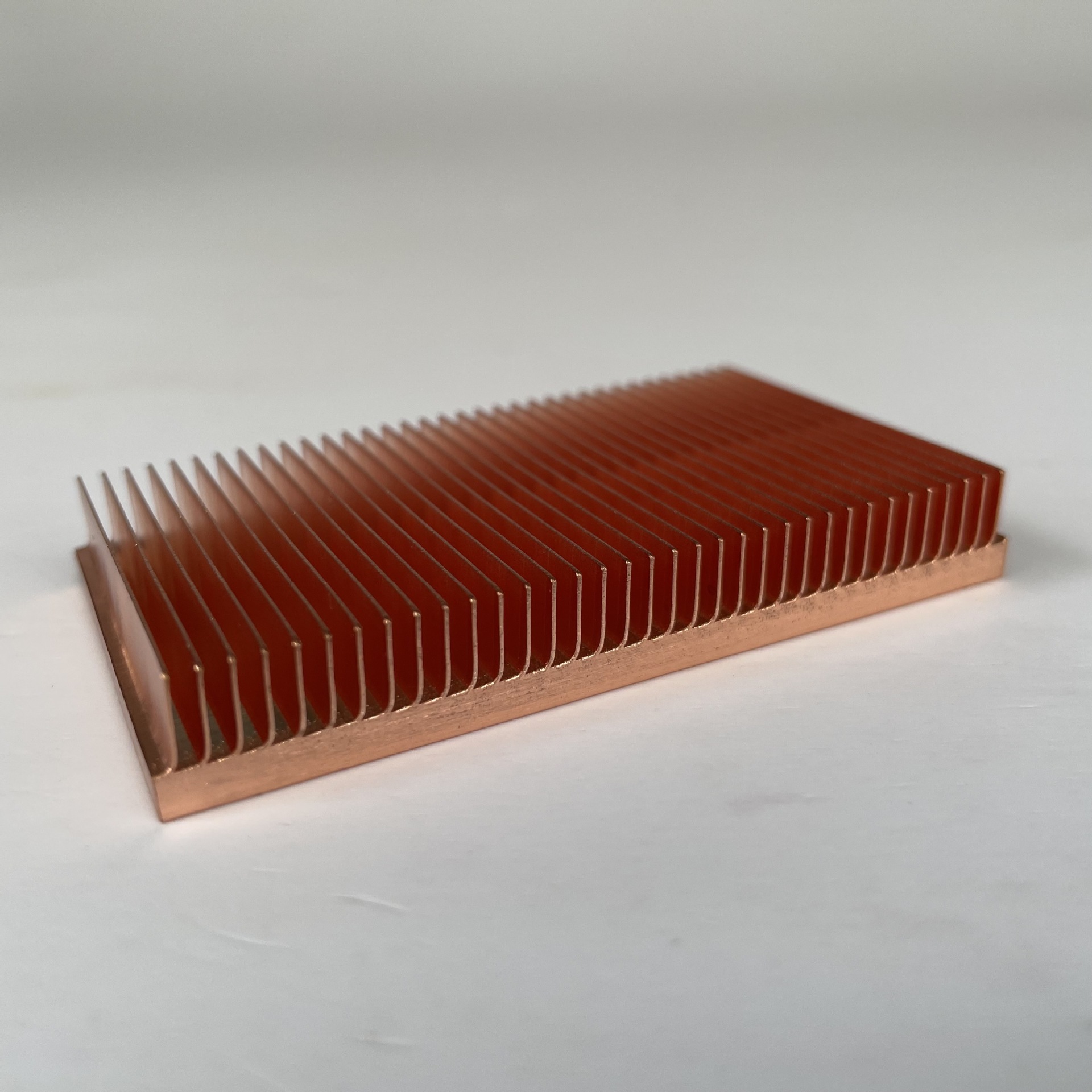 铜铲电子散热器704010mm来图样制作led电源芯片散热器