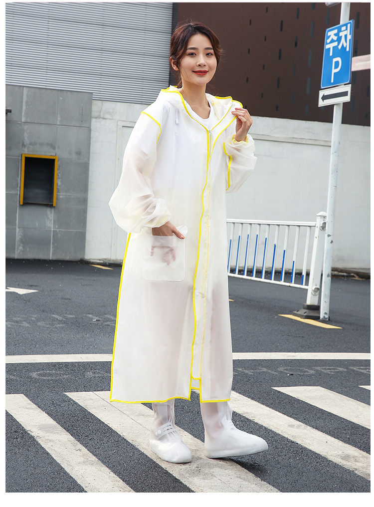 雨伞雨衣长款身单人男女款时尚防暴雨电动电瓶车自行车成人雨披