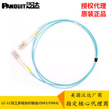 泛达（PANDUIT）双芯多模万兆光纤线跳线5米 NKFPX2ERLLS OM3