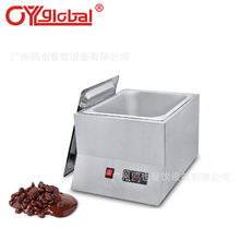 商用电热朱古力熔炉机单缸巧克力融化锅炉电子显示恒温锅热熔机