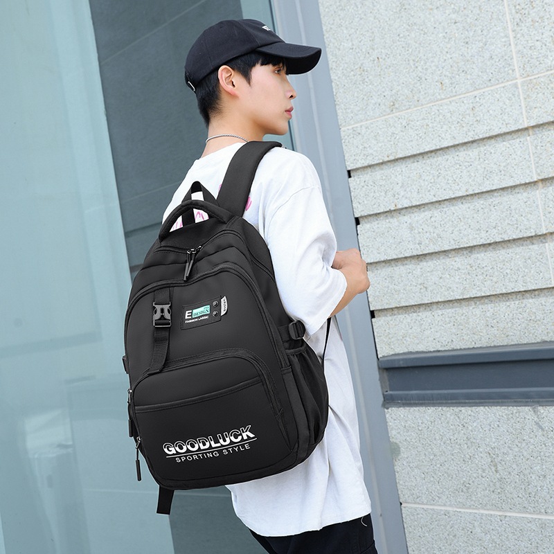 Schoolbag Backpack Quality Men's Bag Travel Bags Trendy Bags Source Factory Quantity Discount One Piece Dropshipping