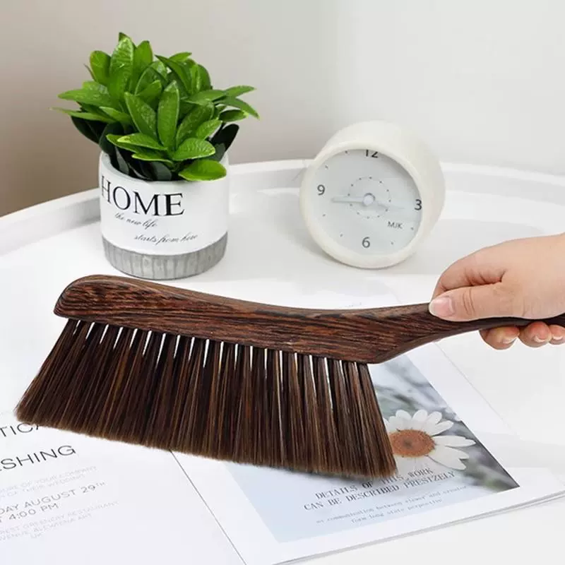 实木床铺清洁床刷 软毛除尘刷子 实木床上用笤帚使用方便